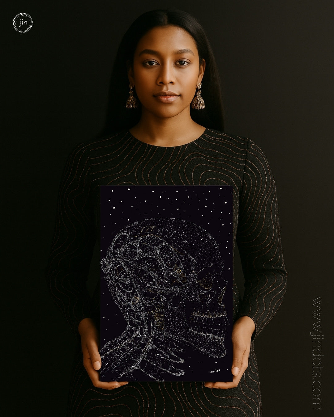 Wired Divine - Original Artwork by Jindots