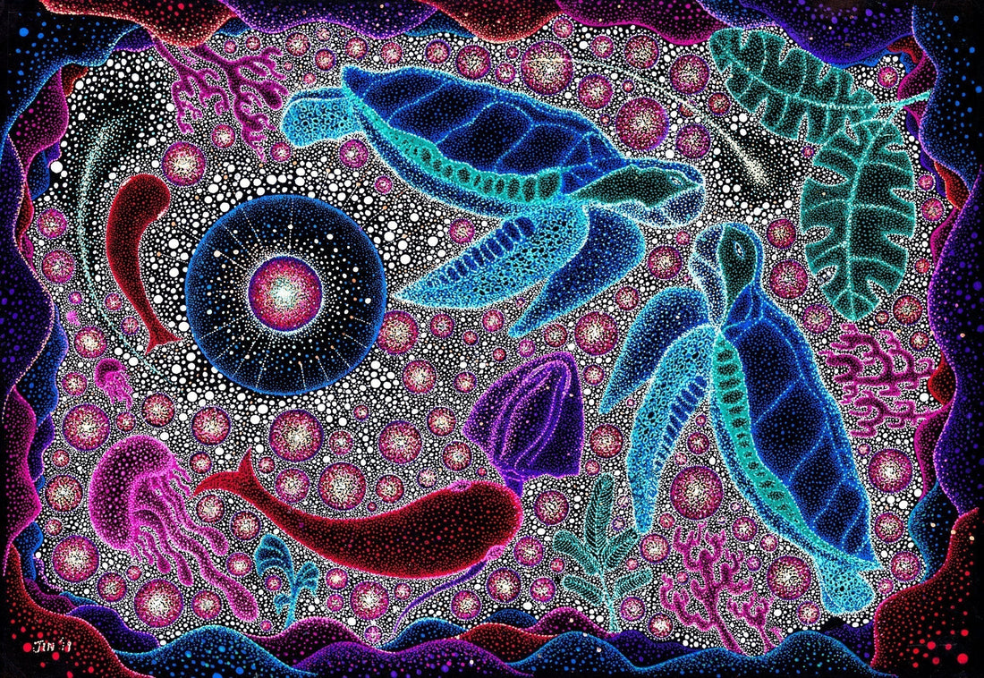 Press Release: Introducing Jindots: The Artist Who Spent 12 Years Building a Cosmic Visual Universe—Dot by Dot