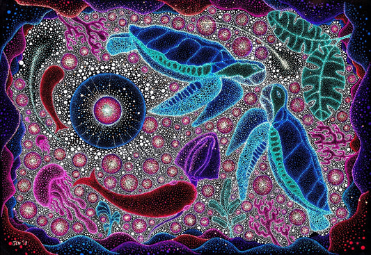 Press Release: Introducing Jindots: The Artist Who Spent 12 Years Building a Cosmic Visual Universe—Dot by Dot