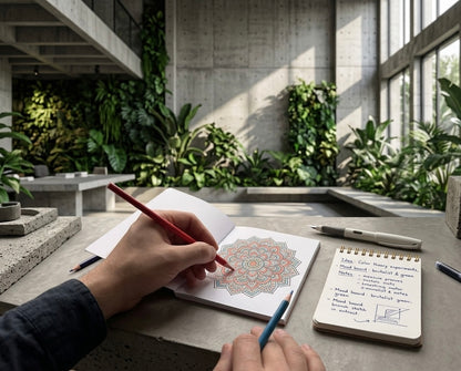 Meditative Art & Journaling: A Premium Creative Gift for Mindful OFFscreen Time