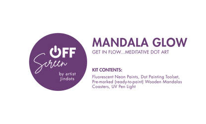 Mandala Glow: A Screen-Free Creative Date & Shared Art Experience