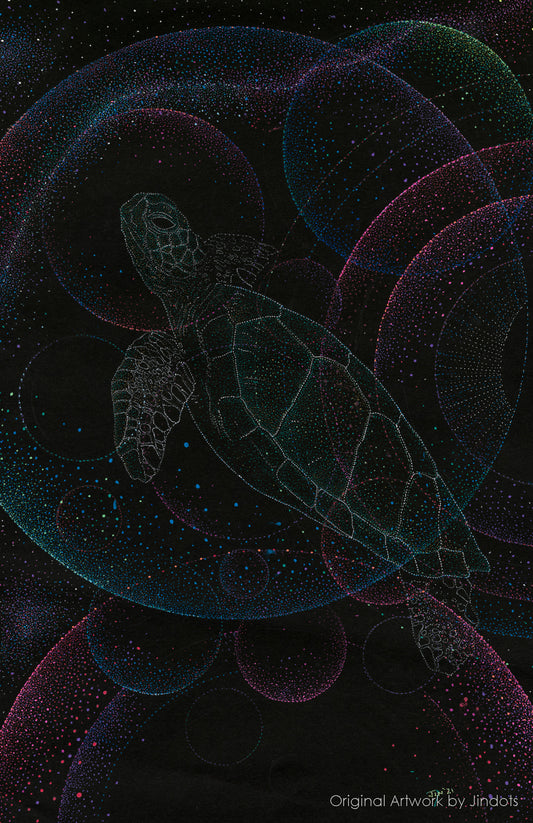 Free at Last, Jindots, pens on paper, 2021