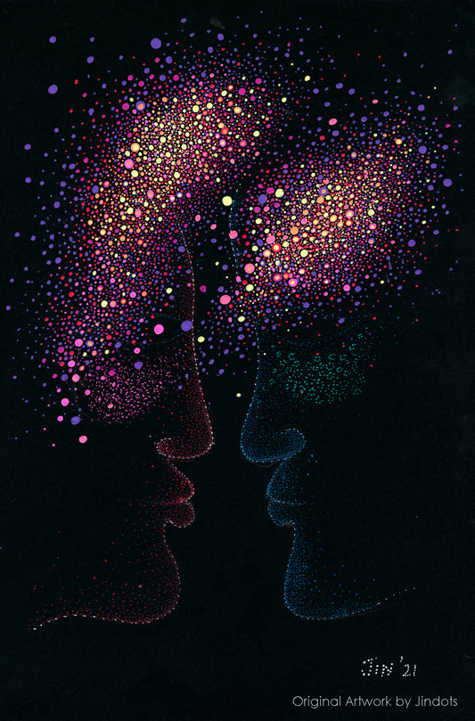 Belong, Jindots, pens on paper, 2021