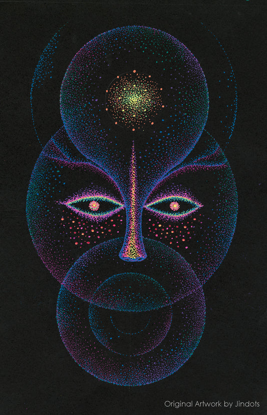 Candy Flip, Jindots, pens on paper, 2022