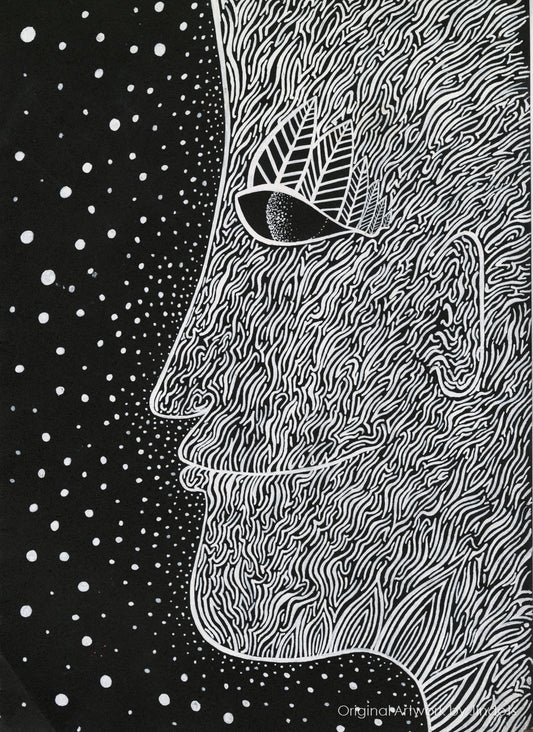 Groot Tribute, Jindots, pens on paper, 2022