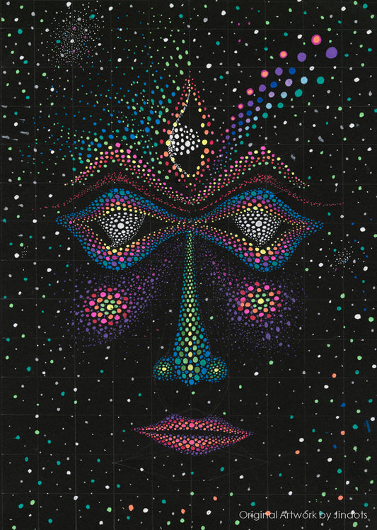 Too Much Changa, Jindots, pens on paper, 2022