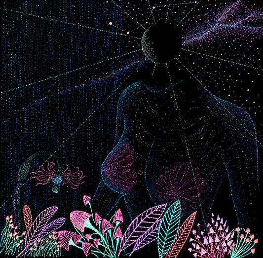 Entheogenic - Original Artwork by Jindots