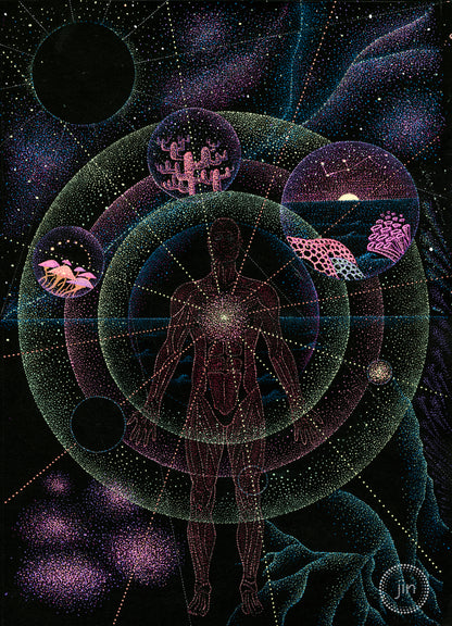The Most Powerful Dreamer II - Original Artwork by Jindots