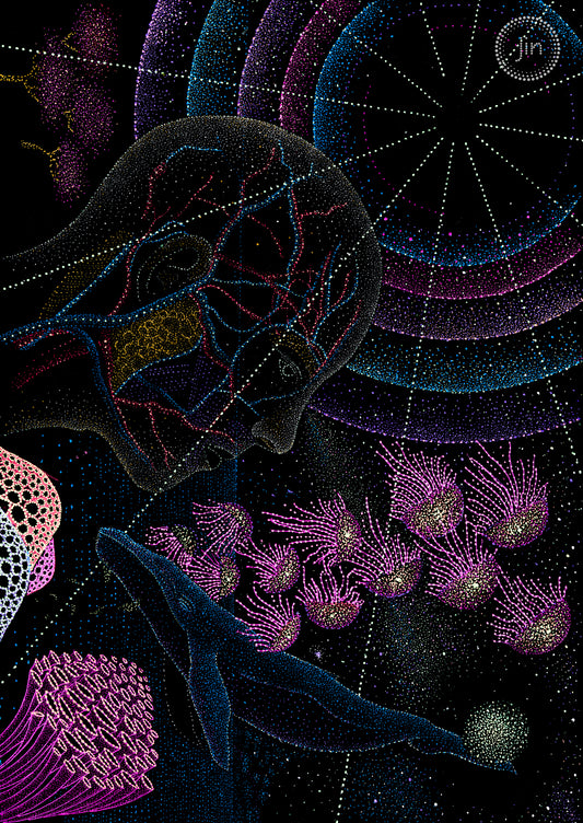 Why can't I breathe underwater? - Original Artwork by Jindots