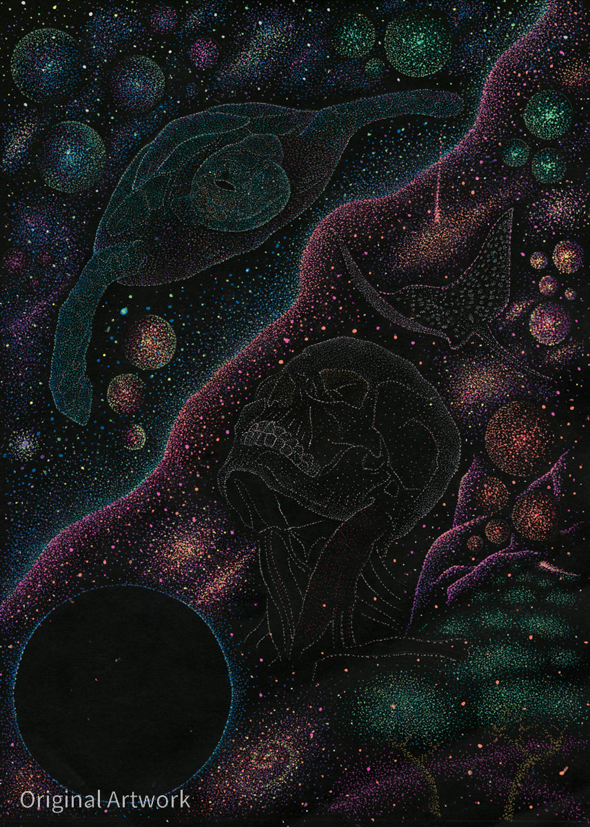 Soul versus Ego? - Original Artwork by Jindots