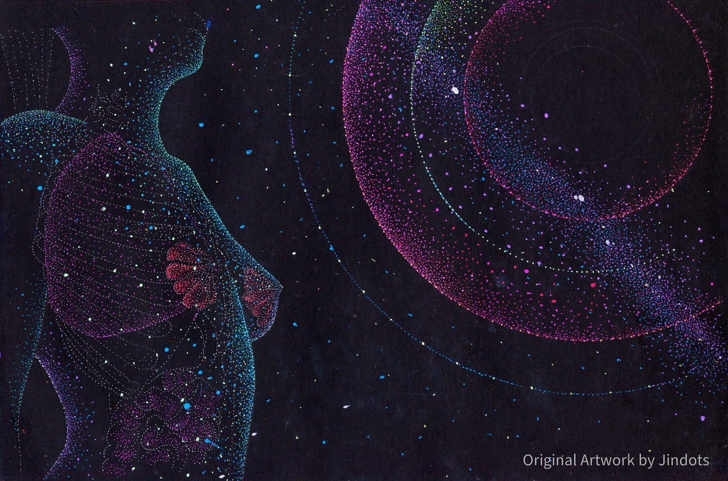 What fed the universe? - Original Artwork by Jindots