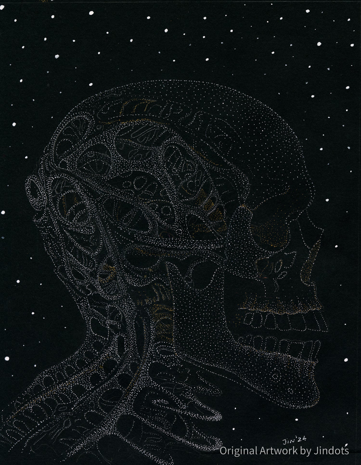 Wired Divine - Original Artwork by Jindots