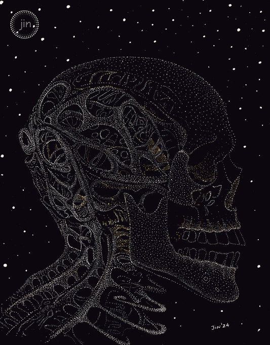 Wired Divine - Original Artwork by Jindots