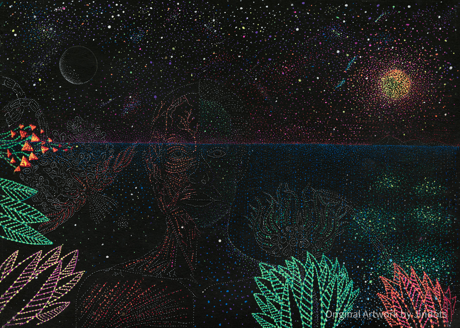 Fading - Original Artwork by Jindots