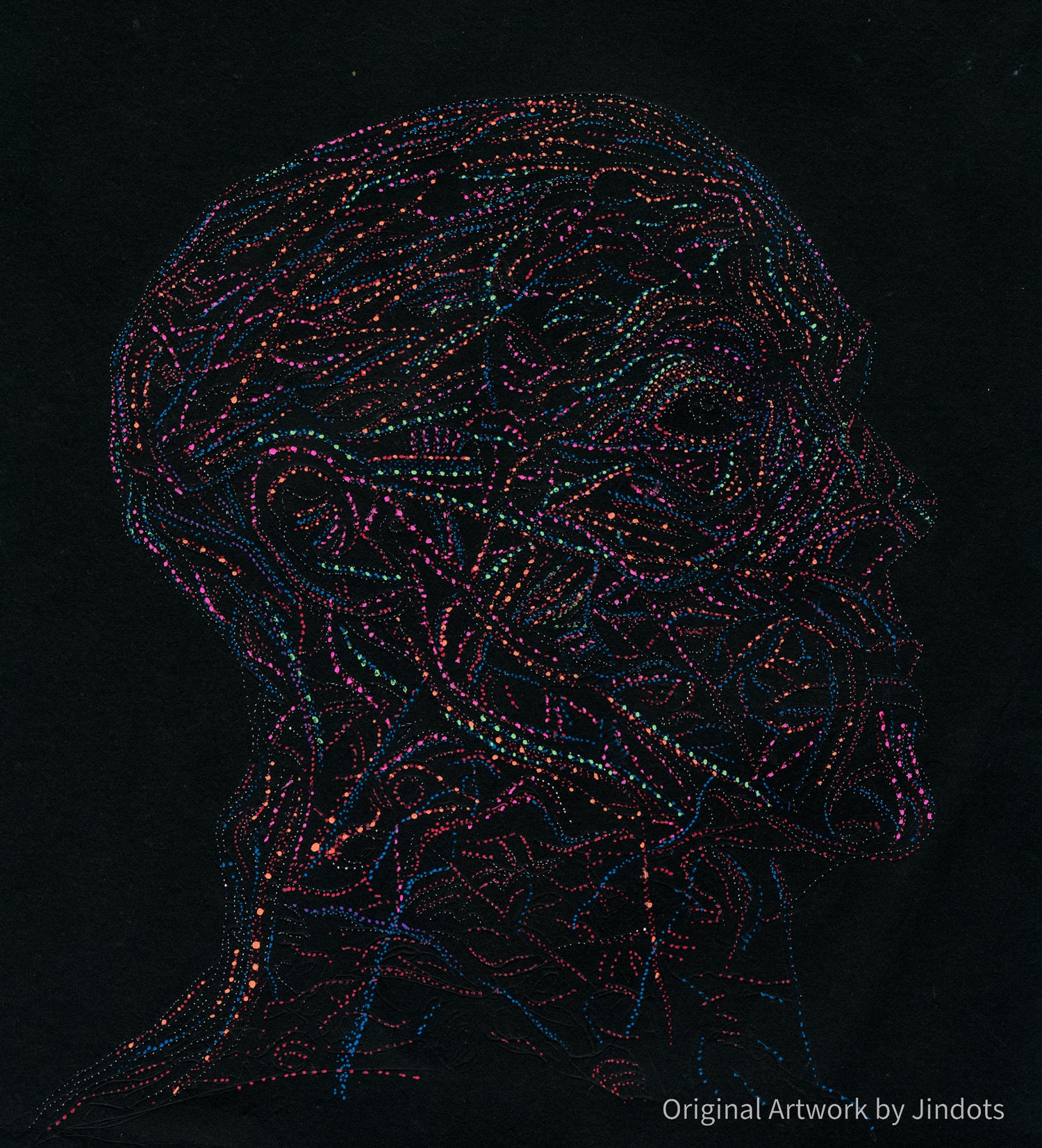 We Are Light - Original Artwork by Jindots