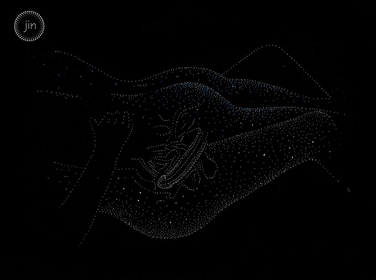 Make Love, Jindots, pens on paper, 2024