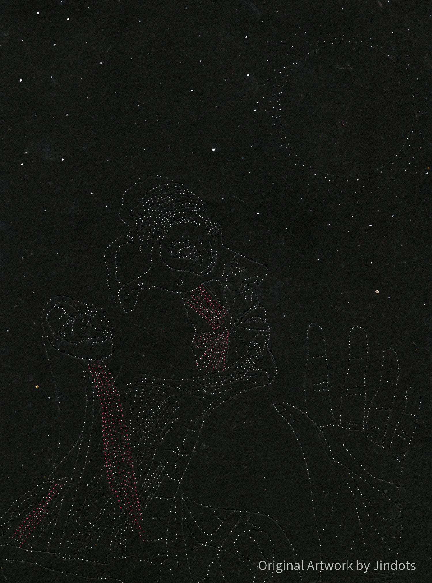 Less is More - Original Artwork by Jindots