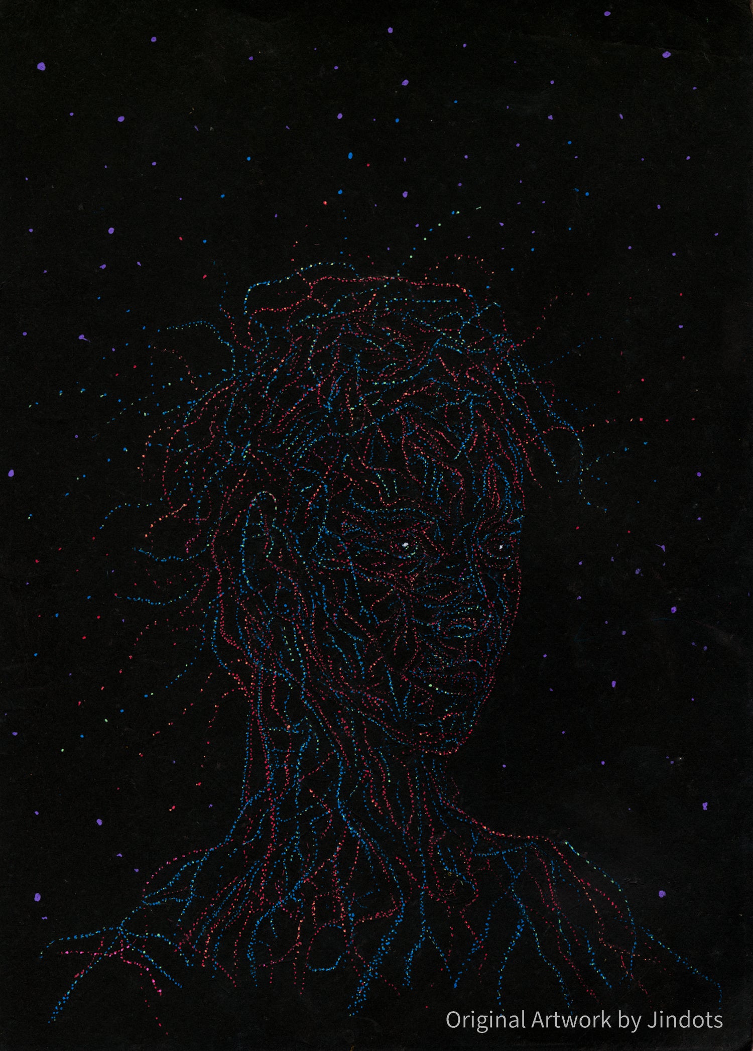 We are wired - Original Artwork by Jindots