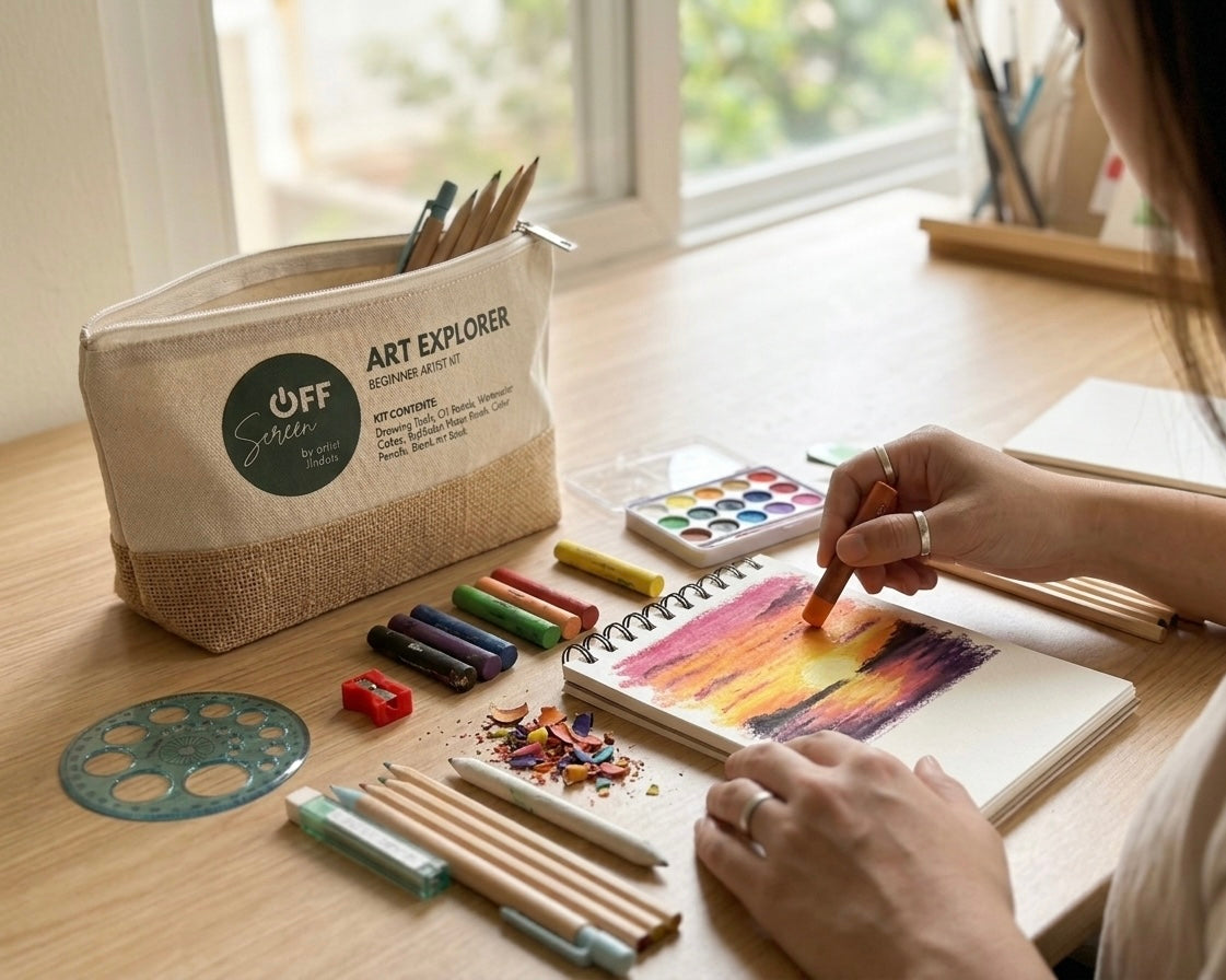 Art Explorers: Beginner Art Kit for Creative Exploration
