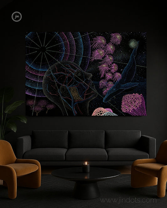 Limited Edition Canvas Print: Why can't I breathe underwater?