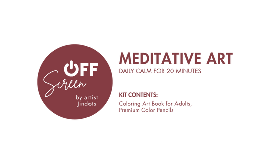 Meditative Art: Feel Calm in 20 Minutes