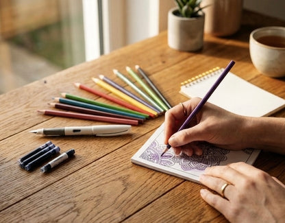 Meditative Art & Journaling: A Premium Creative Gift for Mindful OFFscreen Time