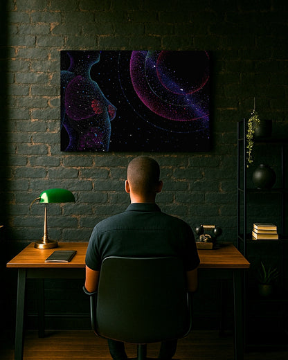 What fed the universe? - Original Artwork by Jindots