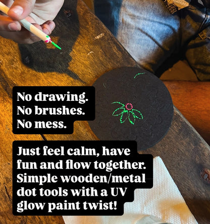 Mandala Workshop: A Screen-Free Group Art Therapy Experience with artist Jin