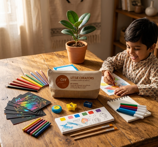 Little Creators: Screen-Free Creative Activity Kit for Kids aged 3+