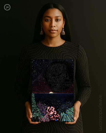 Acid Vision Foresight - Original Artwork by Jindots