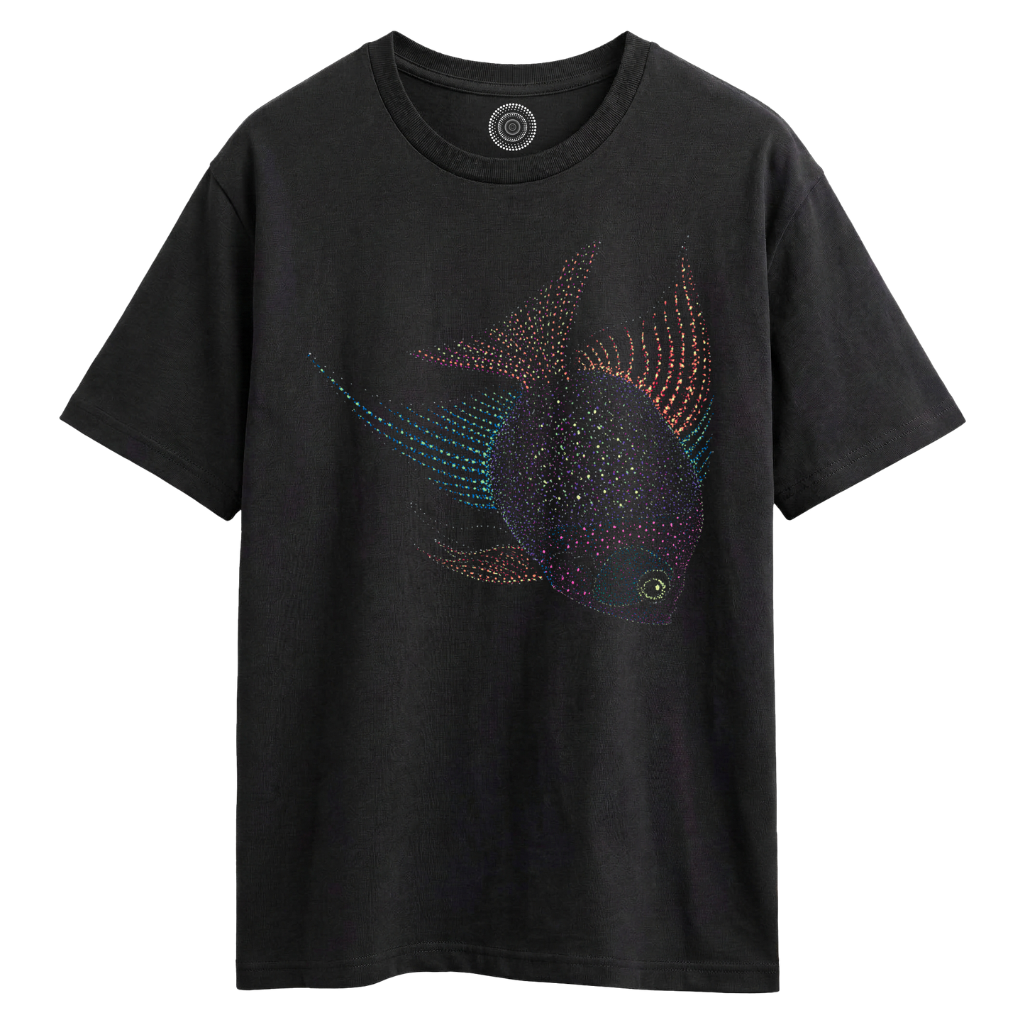 Wildlife-nature-oversized-t-shirt-tee-mens-womens-unisex-black-curiosity-fish