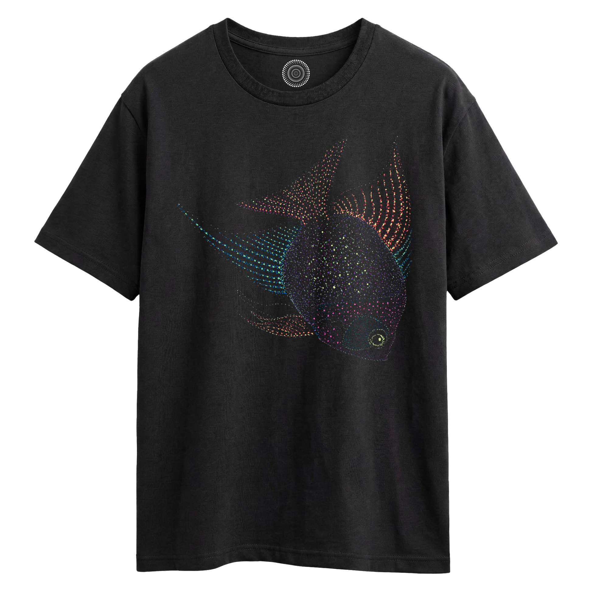 Wildlife-nature-oversized-t-shirt-tee-mens-womens-unisex-black-curiosity-fish
