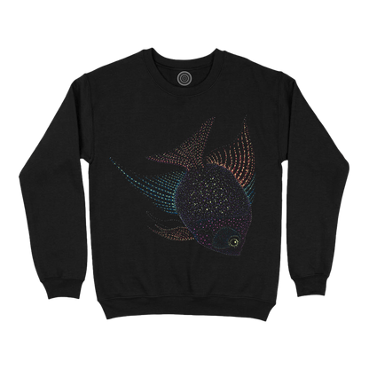 Wildlife-nature-sweatshirt-men-black-curiosity-fish