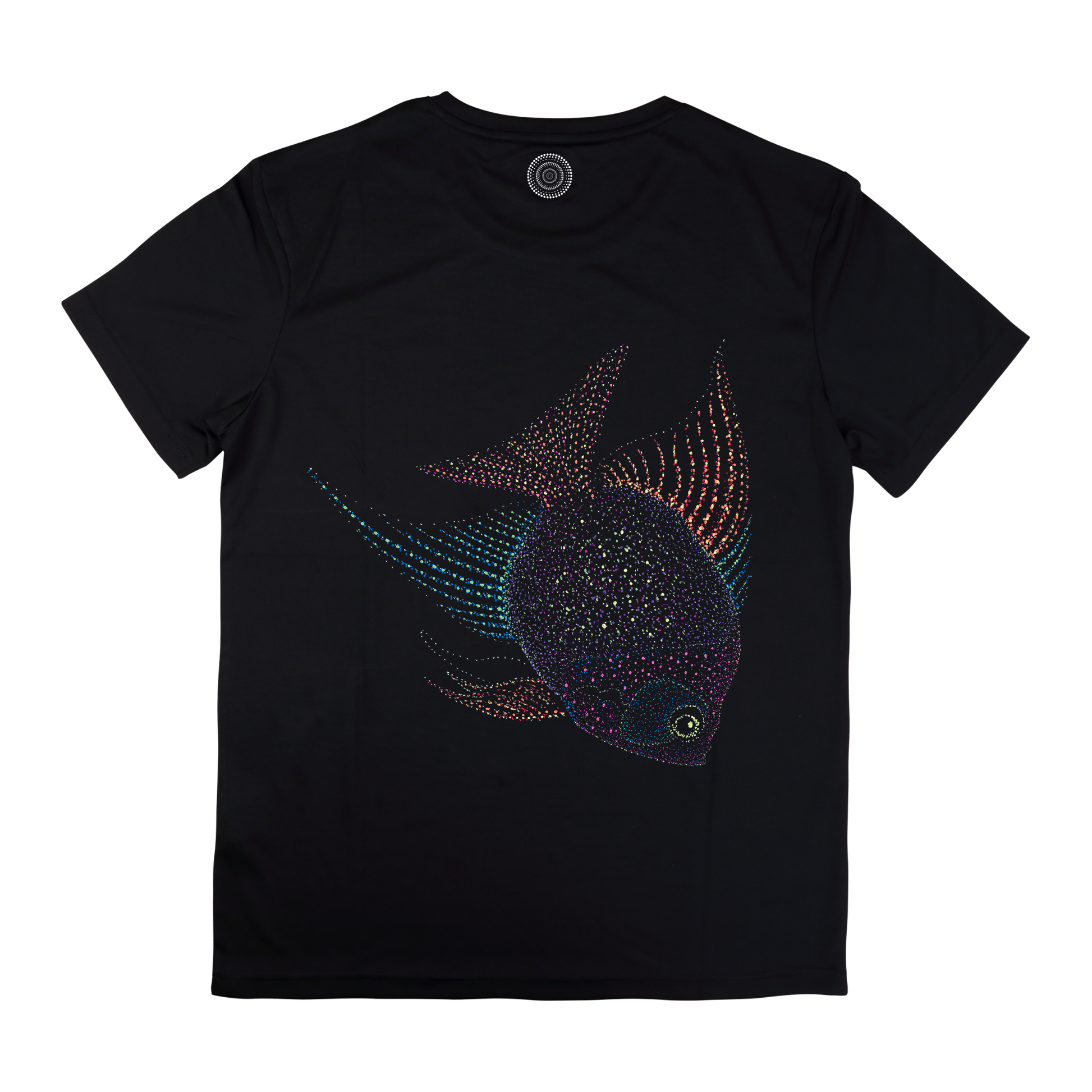 black-t-shirt-top-women-female-wildlife-nature-design-curiosity-fish