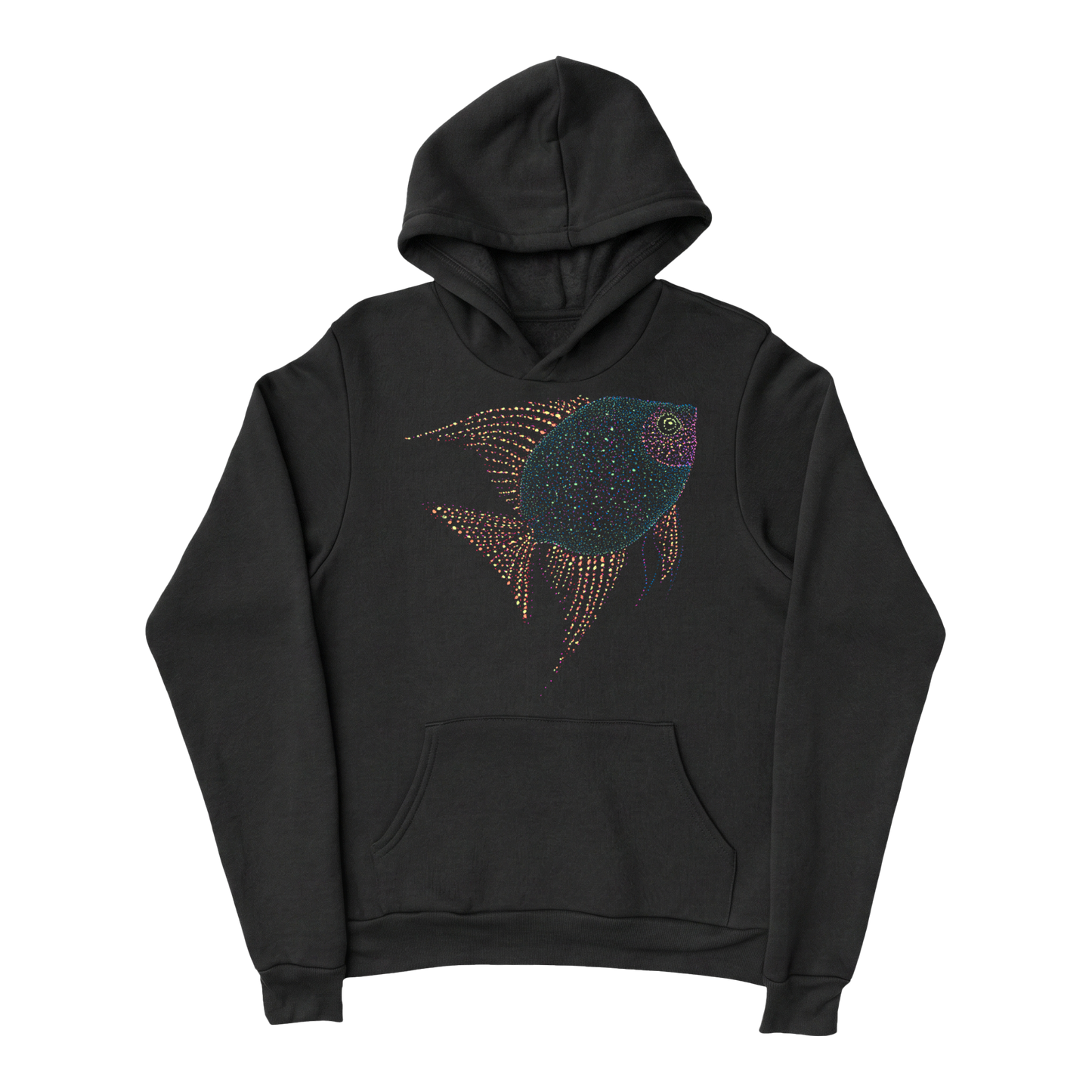 Wildlife-nature-hoodie-for-men-cotton-black-design-wonder-fish