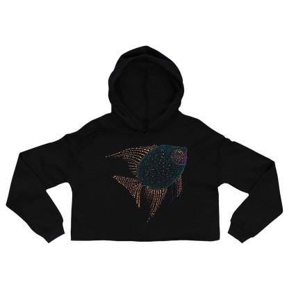 black-cropped-hoodie-for-women-wildlife-nature-wonder-fish
