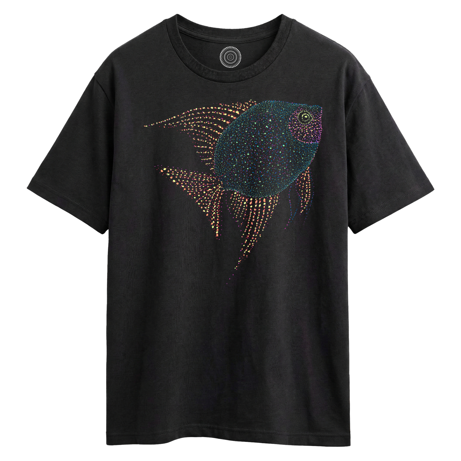 Wildlife-nature-oversized-t-shirt-tee-mens-womens-unisex-black-wonder-fish
