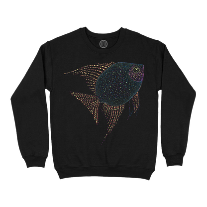 Wildlife-nature-sweatshirt-men-black-wonder-fish
