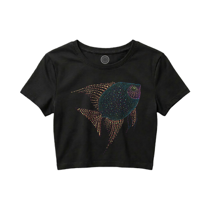 black-Crop-top-women-female-wildlife-nature-design-wonder-fish