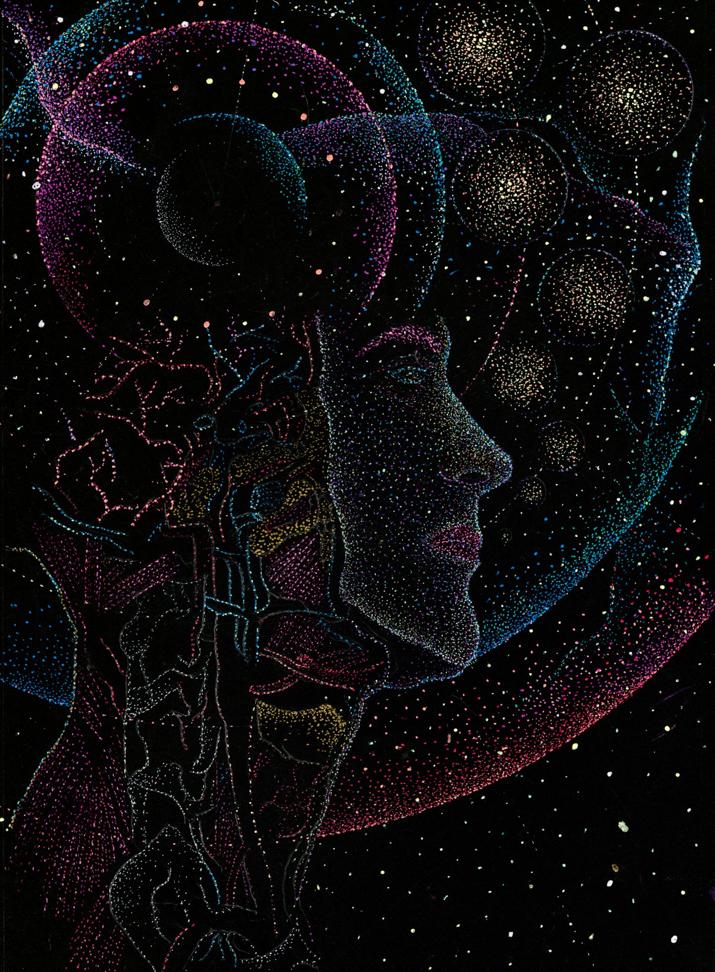 AI is the most expensive theft machine - Original Artwork by Jindots