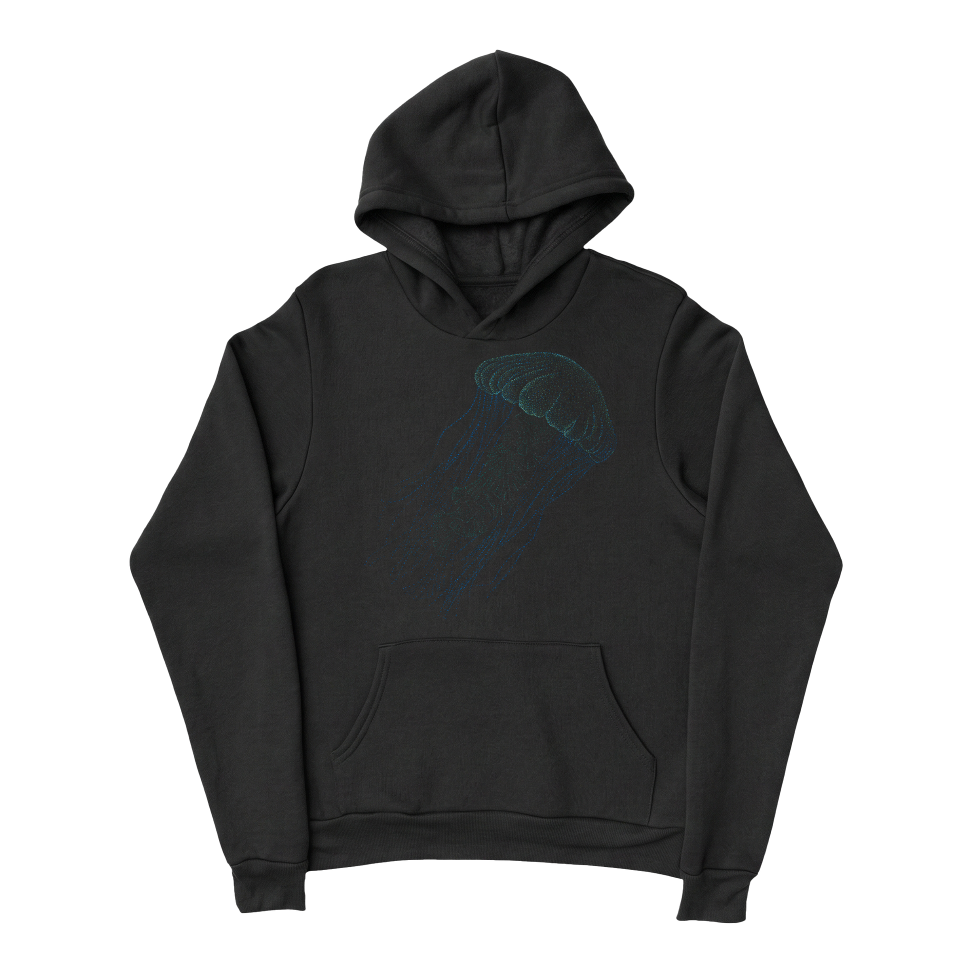 black-cropped-hoodie-for-women-wildlife-nature-alishas-jellyfish