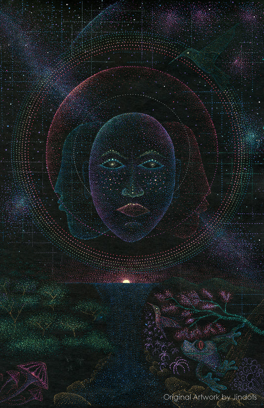 Alter Ego, Jindots, pens on paper, 2022