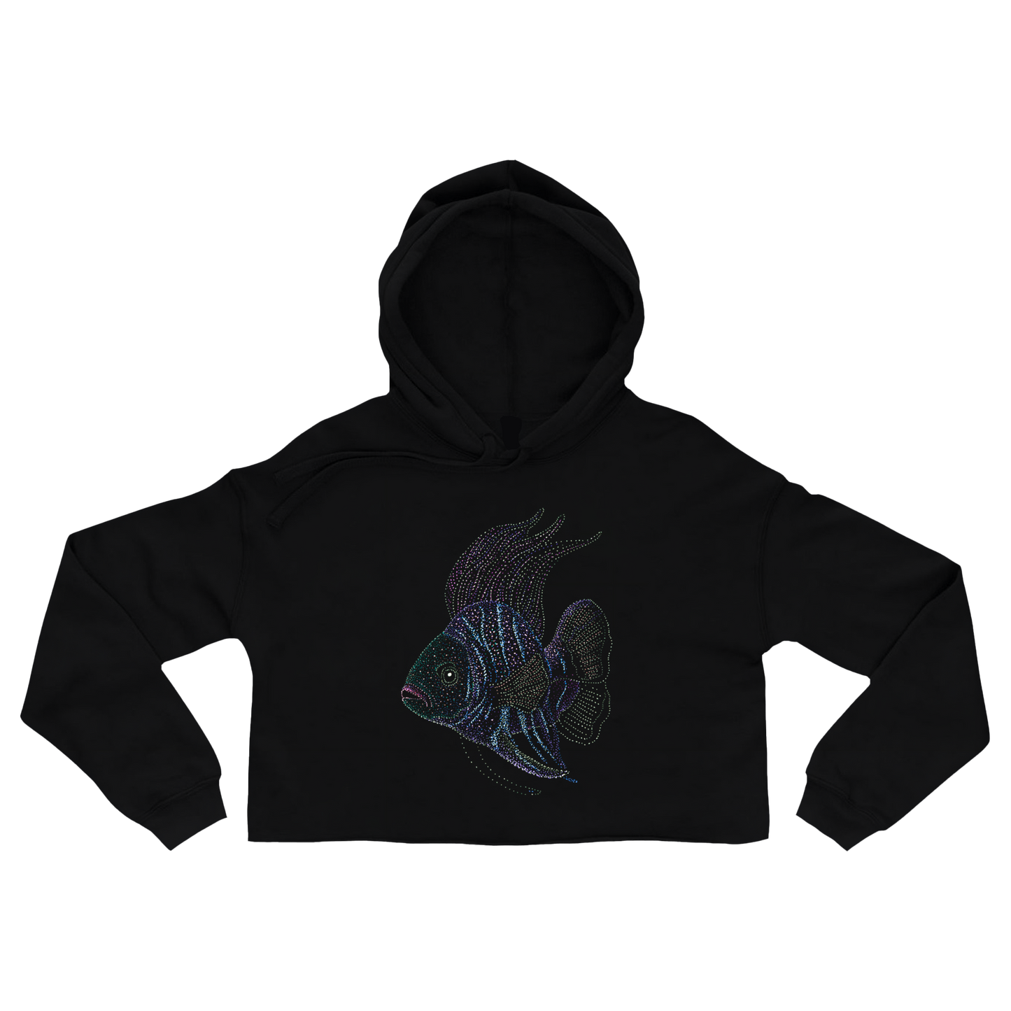 black-cropped-hoodie-for-women-wildlife-nature-anu-fish