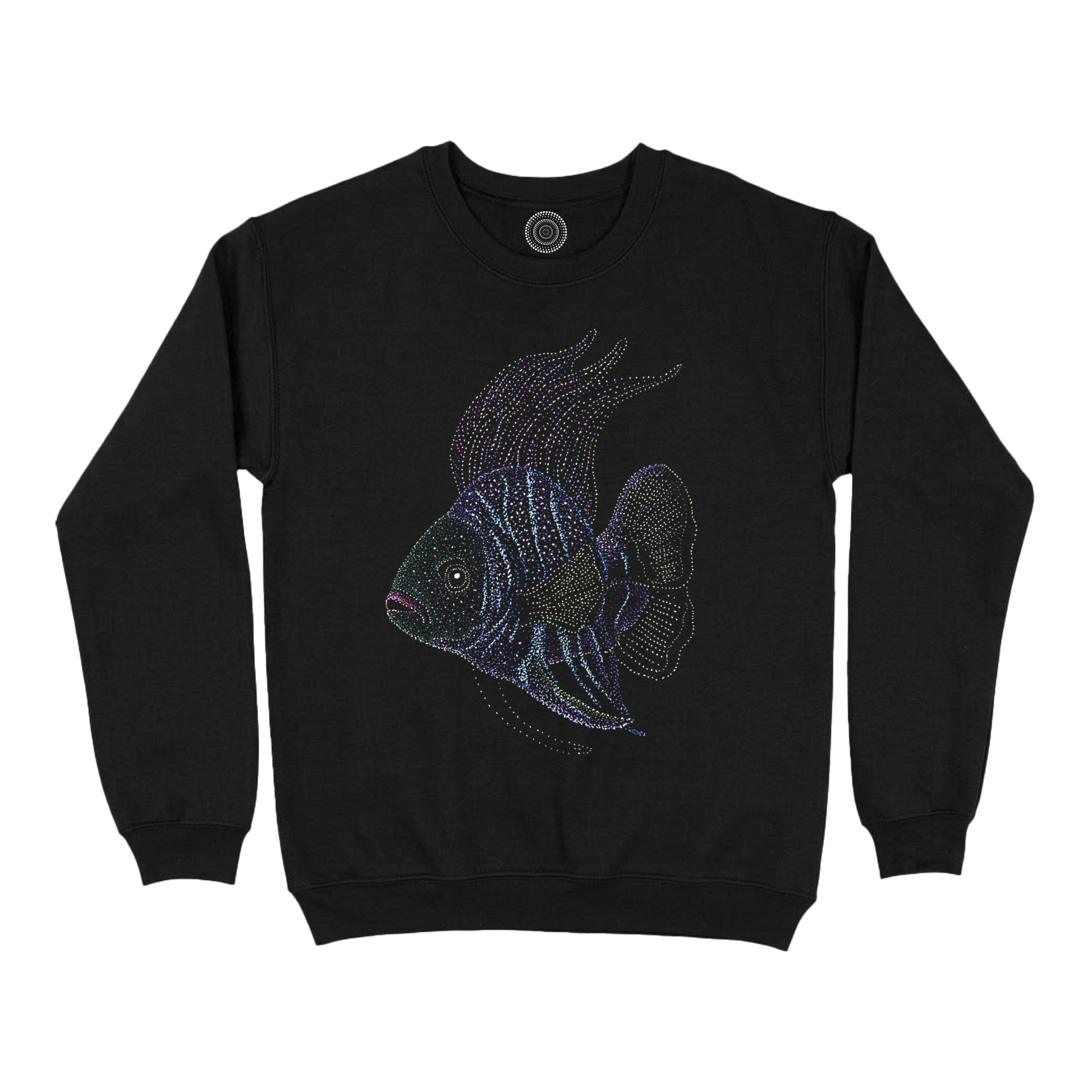 Wildlife-nature-sweatshirt-men-black-anu-fish