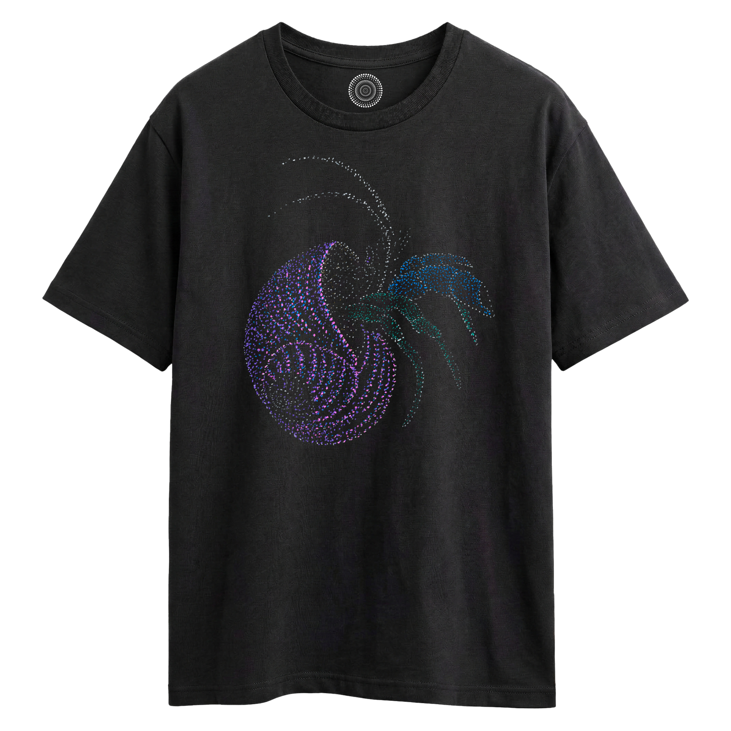 Wildlife-nature-oversized-t-shirt-tee-mens-womens-unisex-black-arpit-crab