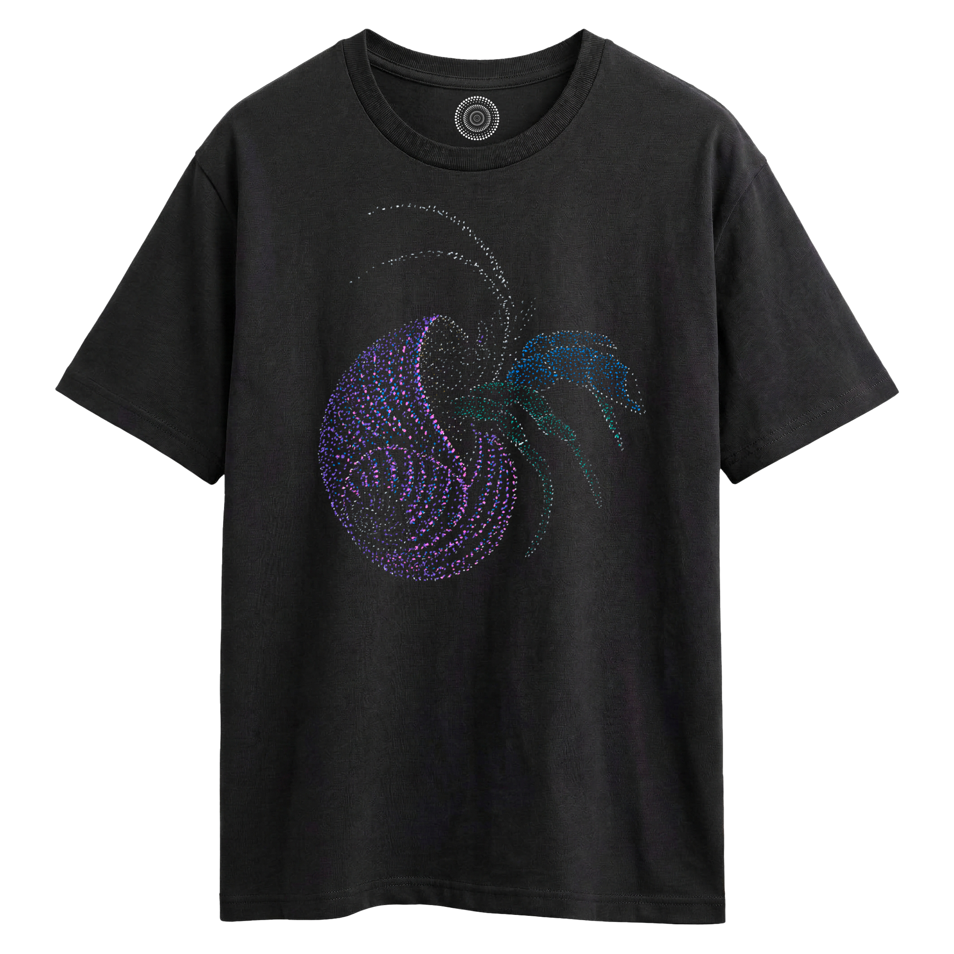 Wildlife-nature-oversized-t-shirt-tee-mens-womens-unisex-black-arpit-crab