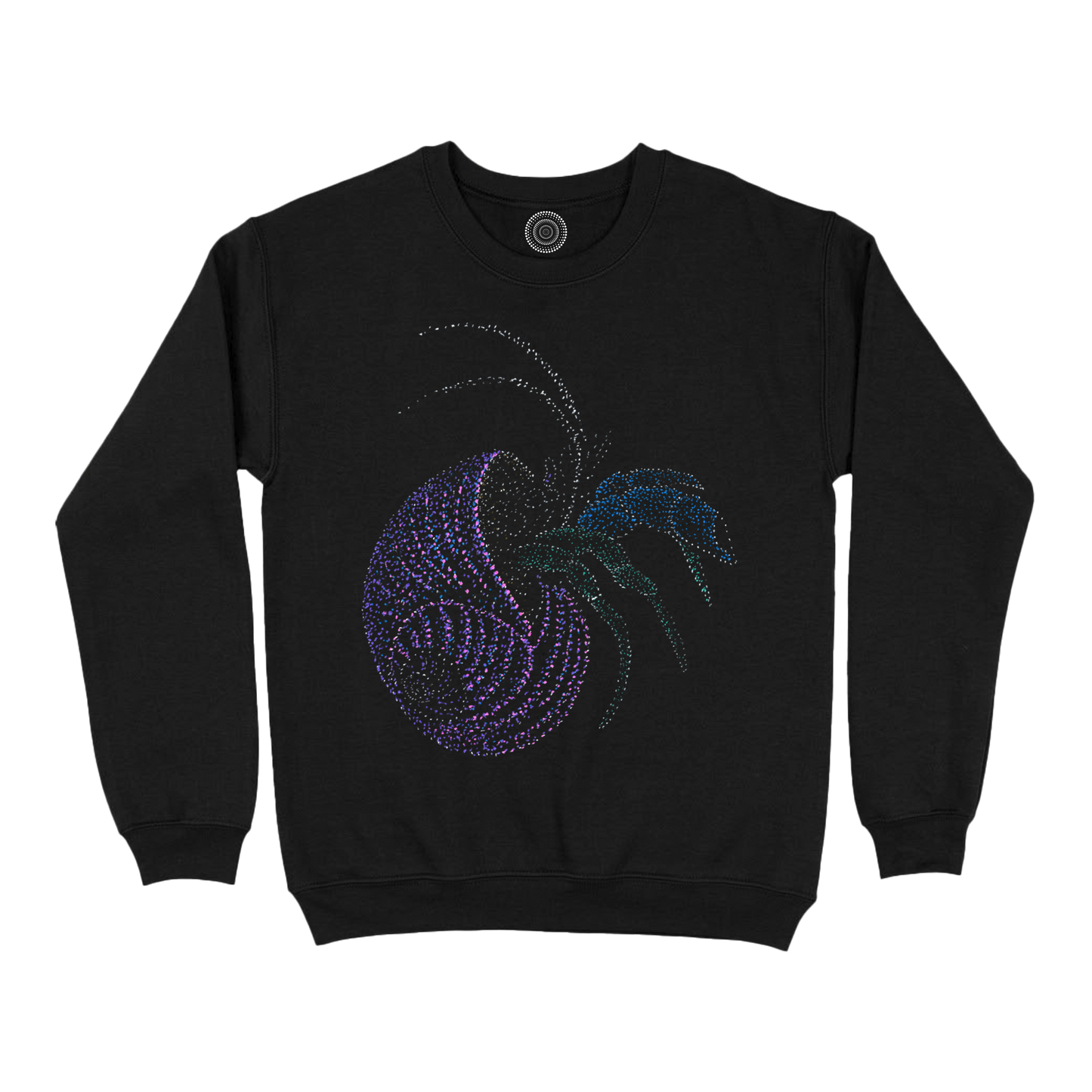 Wildlife-nature-sweatshirt-men-black-arpit-crab