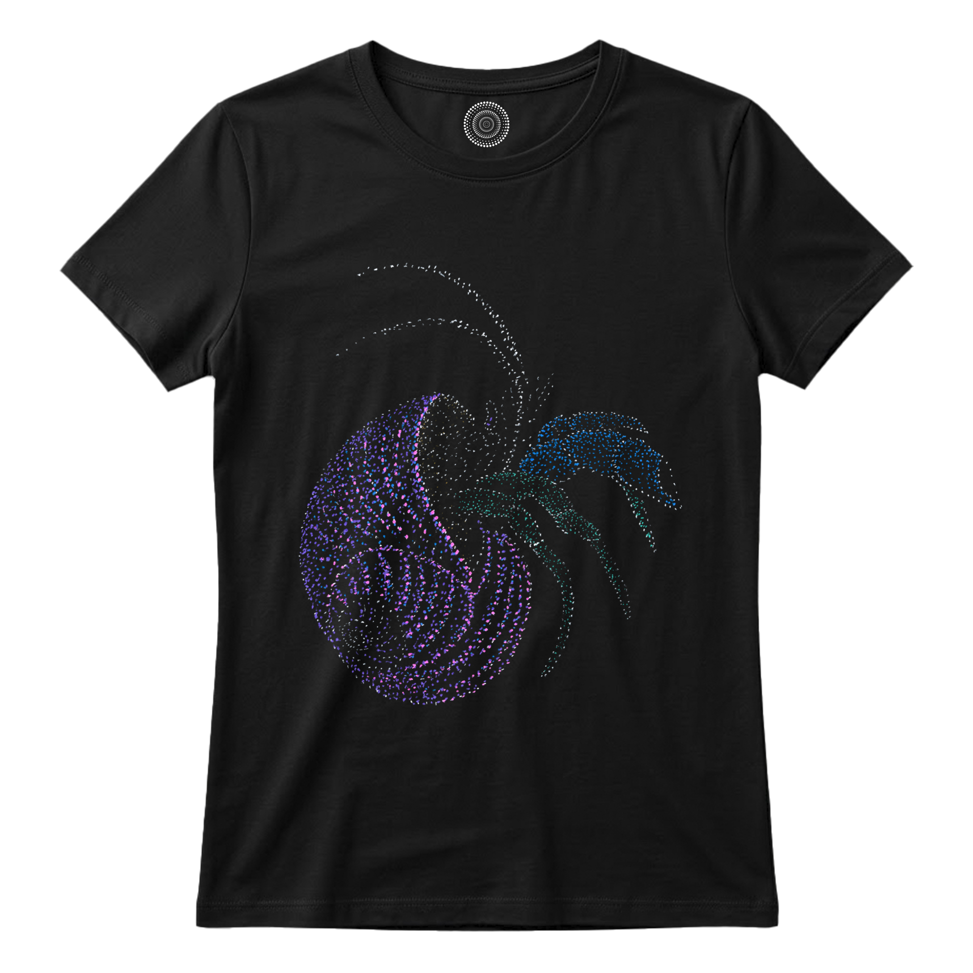 Wildlife-nature-gift-idea-tshirt-black-kids-women-arpit-crab