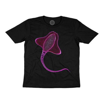 black-kids-tshirt-animals-fish-wildlife-nature-design-happy-ray