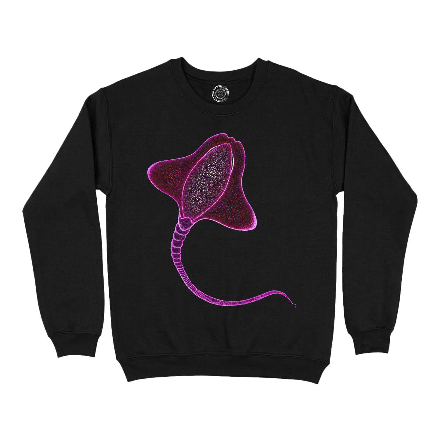 Wildlife-nature-sweatshirt-men-black-happy-ray